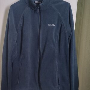Columbia Blue Ski Jacket Full Zip